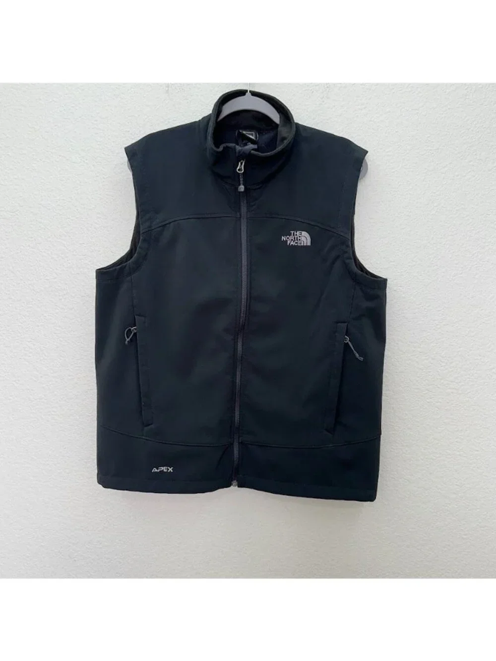 The North Face Apex Bionic 3 Full Zip Fleece Lined Sleeveless Vest Mens sz Large